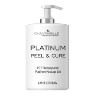 Платиновый лазерный массажный гель Chantarelle PDT Photodynamic Platinum Massage Gel Laser LED R/UV 500ml 