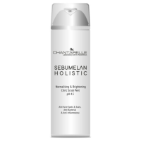 Нормализующий и осветляющий зернистый пилинг Chantarelle Sebumelan Holistic Citric Scrub Peel pH 4.5 200ml 
