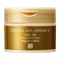Moisturizer for mature skin Shiseido Aqualabel Special Gel Cream Oil in 90 ml